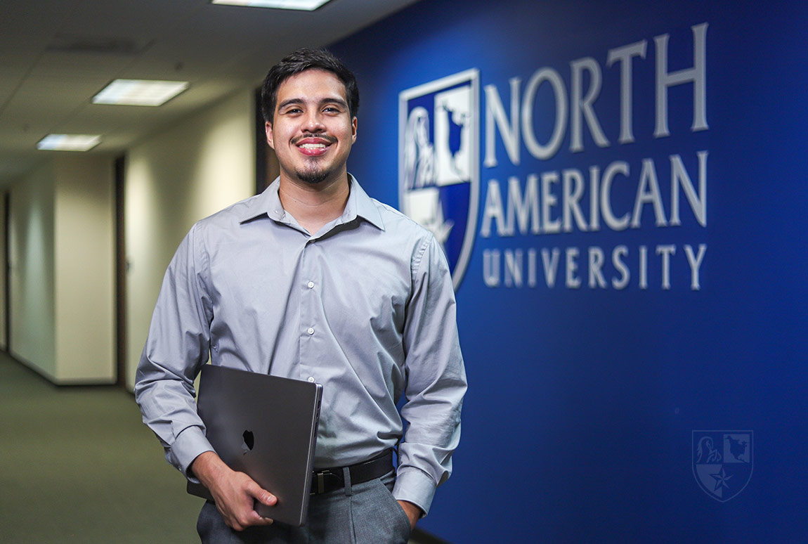 NAU student smiling