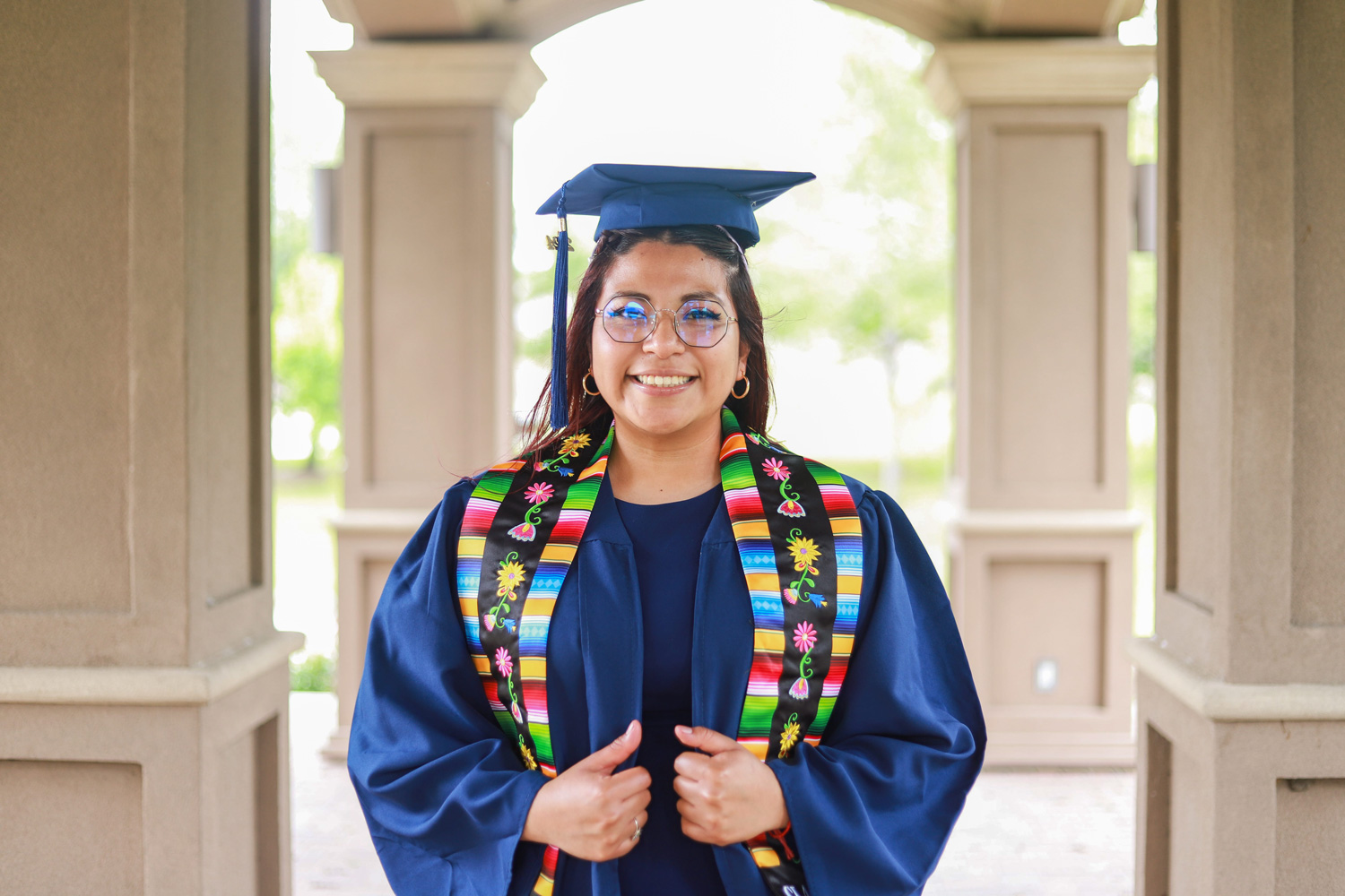 NAU grad smiling